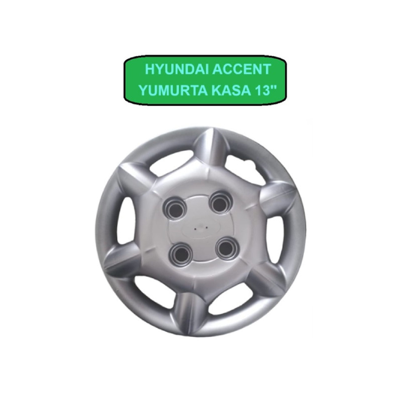 JANT KAPAK 13  inç TAKIM 4 ADET HYUDAI ACCENT YUMURTA KASA