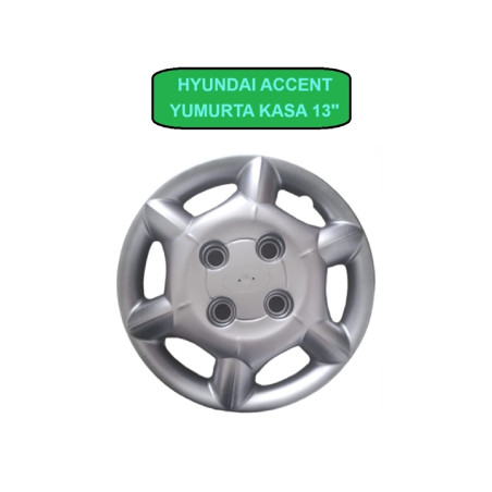 JANT KAPAK 13  inç TAKIM 4 ADET HYUDAI ACCENT YUMURTA KASA