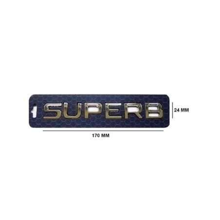 ARKA BAGAJ YAZI SUPERB SKODA SUPERB 13-18