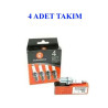 ATEŞLEME BUJİ TEK TIRNAK 4 ADET FİYAT RC8YCL 106 206 306 307 405 406 605 C2 C3 SAXO XSARA CLİO II MEGANE II FLUENCE DUSTER LAGUN