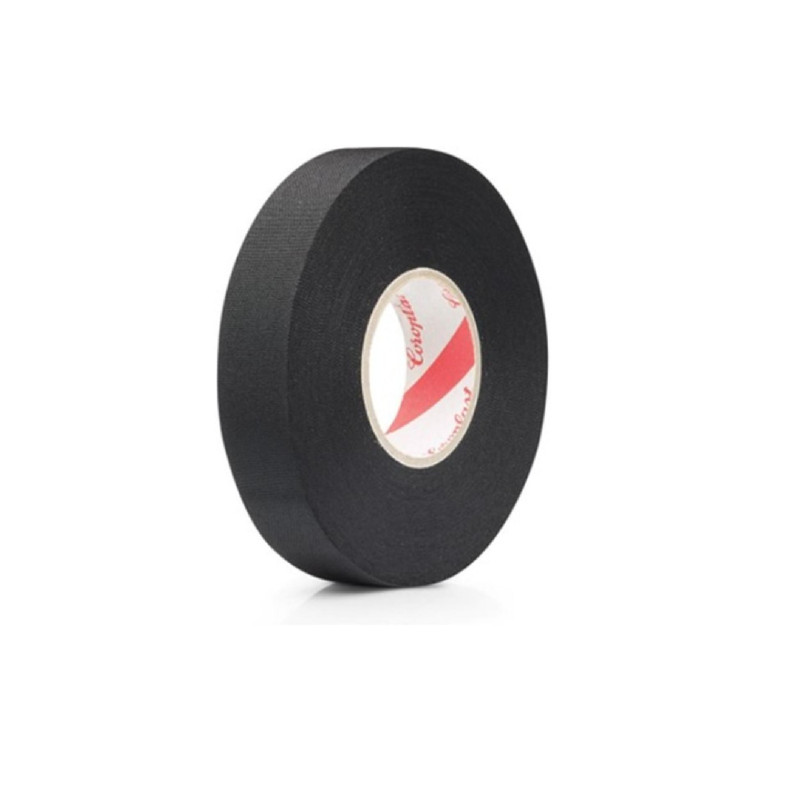 COROPLAST 8551 TÜYLÜ BEZ BANT SİYAH 19MMx15M ALEV GECİKTİRİCİ ÖZELLİĞİNDE