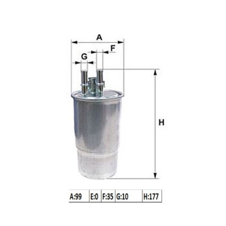 MAZOT FİLTRESİ OEM KALİTE RENAULT FLUENCE MEGANE III 1.5DCI
