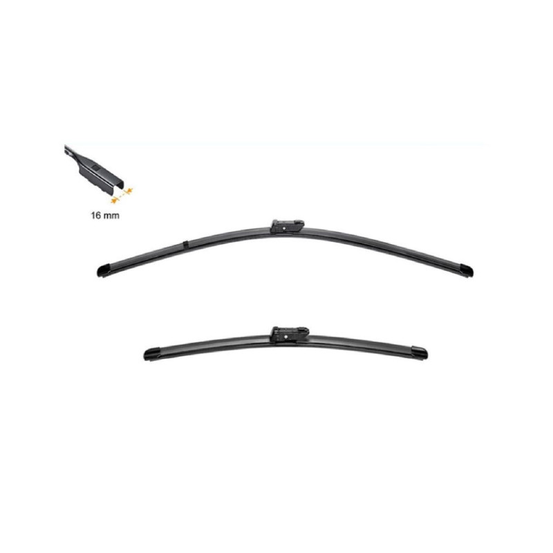 SİLECEK TAKIM ÖN MUZ TİPİ 650-480mm CADDY 17- GOLF VI 08- JETTA 10- PASSAT 08- Q2 16- OCTAVIA 12- CIVIC