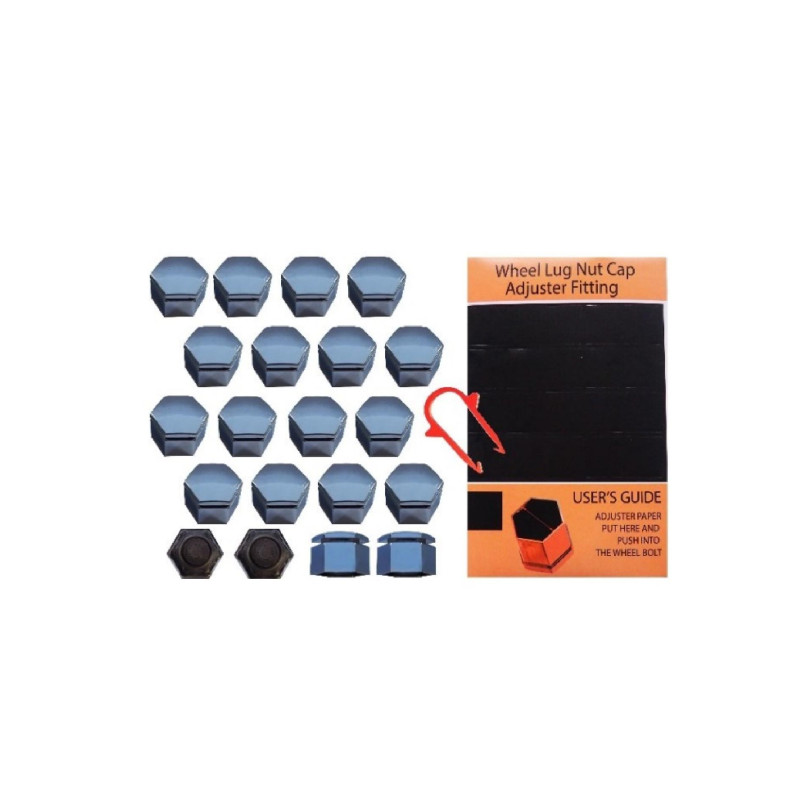 BİJON KAPAĞI KROM RENK Q22mm 20 ADET TAKIM