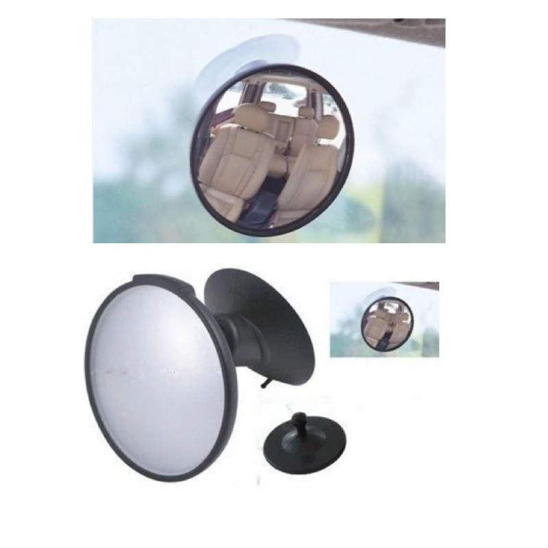 BOMBELİ AYNA VANTUZLU YARDIMCI AYNA 90mm