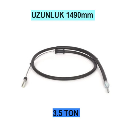EL FREN TELİ ARKA 3.5 TON UZUNLUK 1490mm DUCATO 06- BOXER 06- JUMPER 06-
