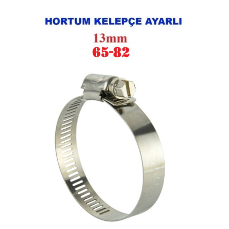 HORTUM KELEPÇE AYARLI 65-82 13mm