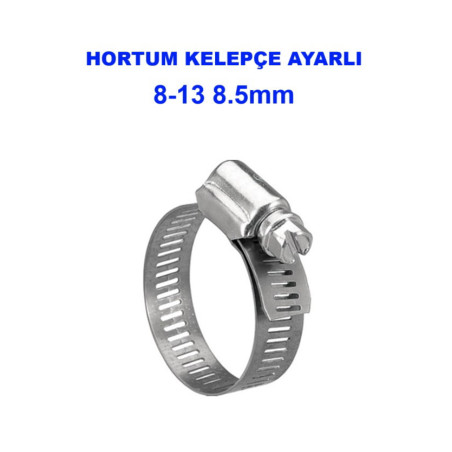 HORTUM KELEPÇE AYARLI 8-13 8.5mm