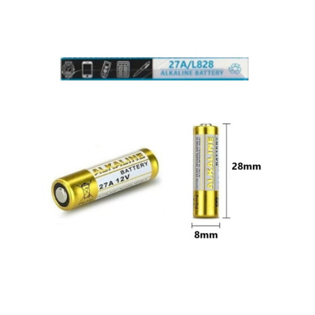 ALKALINE KEPENK KUMANDA PİL 27A 12V 1 ADET