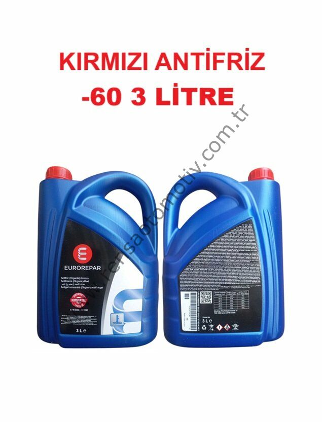 ANTİFRİZ KIRMIZI -60 DERECE 3 LİTRE (EUROREPAR)
