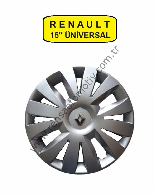 JANT KAPAK 15'' inç TAKIM (4 ADET) RENAULT ÜNİVERSAL