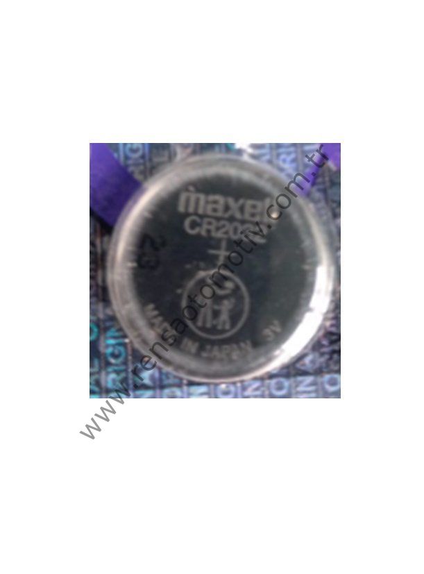 KUMANDA PİLİ (CR2032) RENAULT MEGANE II 2002- MEGANE III 2008- FLUENCE 2009-