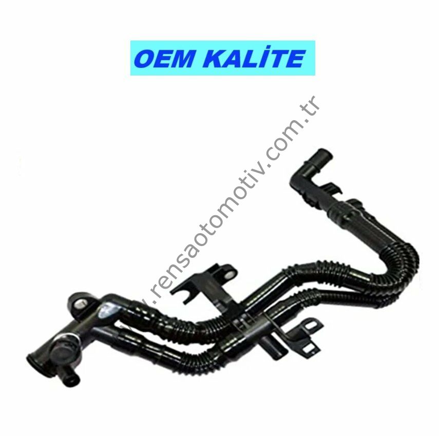 DEVİRDAİM ÇIKIŞ BORUSU ÇİFTLİ ''OEM KALİTE'' 307 407 PARTNER C4 BERLİNGO FOCUS FİESTA 1.6TDCI