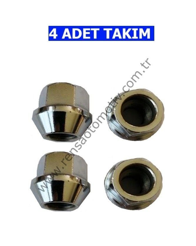 4 adet TAKIM BİJON SOMUNU AA.19 M12X1.5 B-23 H-23 Dc-24.5 ASTRA J K CRUZE AVEO
