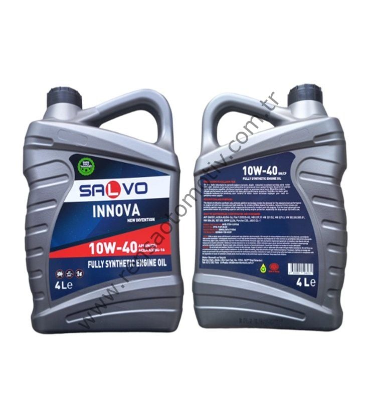 SALVO MOTOR YAĞI 10W40 SENTETIC TECHNOLOGY 4 LİTRE
