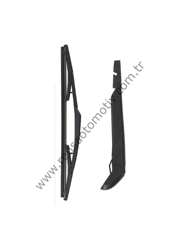 ARKA SİLECEK VE KOLU (KOL+SİLECEK TAKIM) 360mm FIORINO BİPPER NEMO ÇİFT KAPI