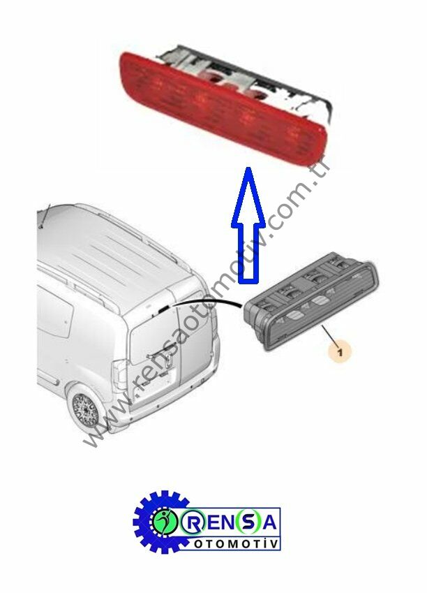ARKA BAGAJ STOP 3.STOP PEUGEOT BİPPER CITROEN NEMO FIAT FİORİNO