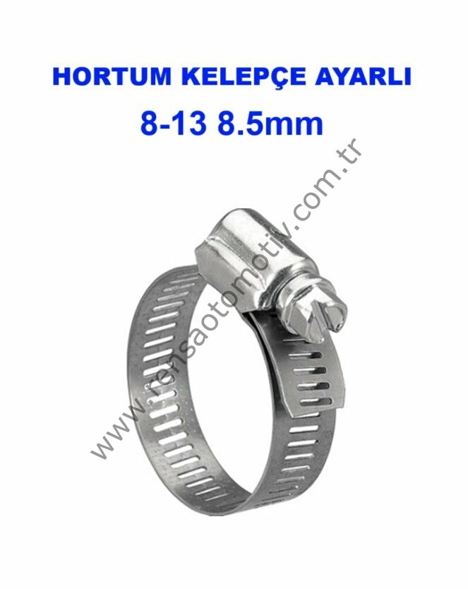 HORTUM KELEPÇE AYARLI 8-13 8.5mm