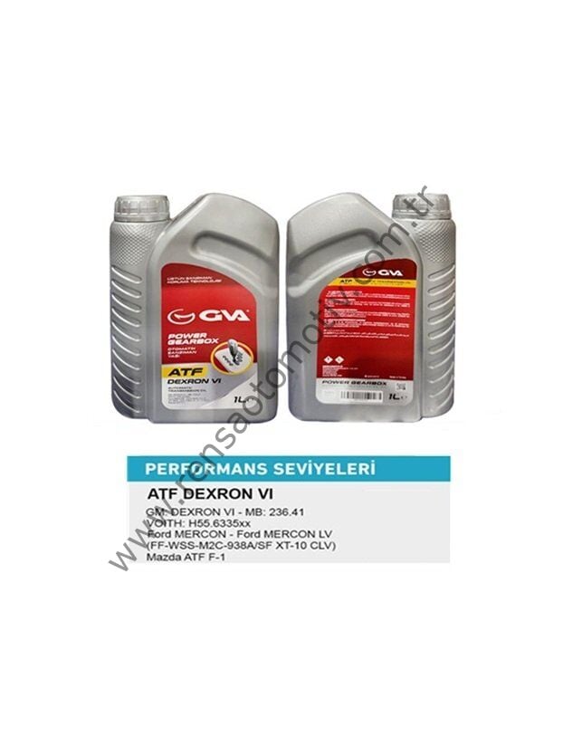 OTOMOTİK ŞANZIMAN YAĞI ATF DEXRON VI KIRMIZI 1 LİTRE