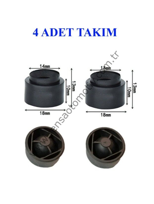 MOTOR ÜST MUHAFAZA KAPAĞI LASTİĞİ 4 ADET VW AUDI SEAT SKODA 09-