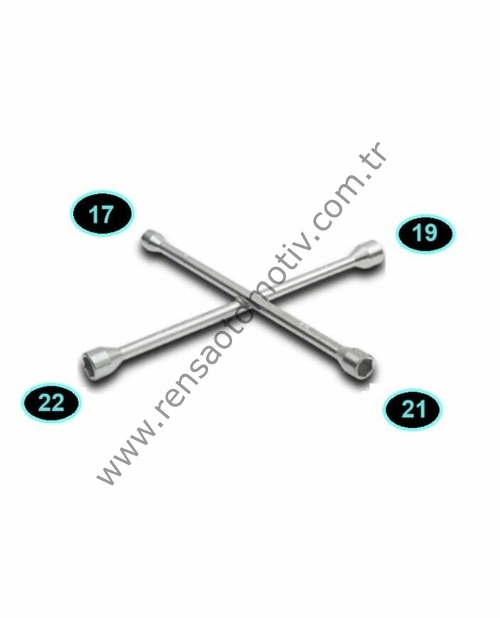 BİJON ANAHTARI DÖRTLÜ 16mm KALIN ÜRÜN 17-19-21-22 mm