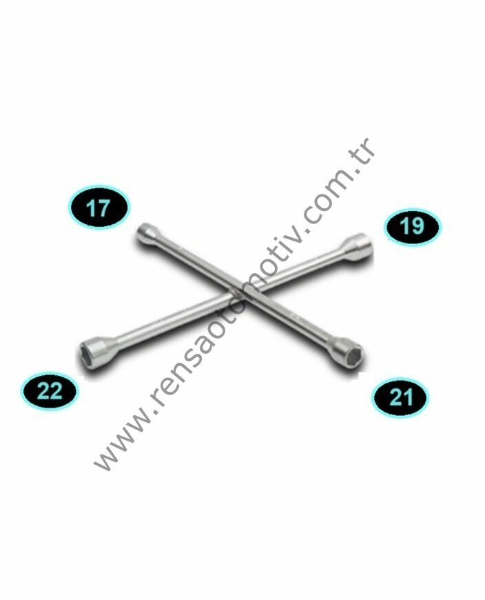 BİJON ANAHTARI DÖRTLÜ 16mm KALIN ÜRÜN 17-19-21-22 mm