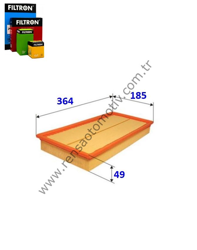 HAVA FİLTRESİ VOLKSWAGEN GOLF 97-06 AUDI A3 97-03 SEAT LEON 00-06 SKODA OCTAVIA 97-11