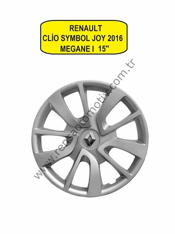 JANT KAPAK 15'' inç 1 ADET RENAULT CLİO SYMBOL JOY 2016 MEGANE I