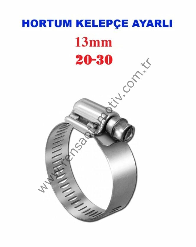 HORTUM KELEPÇE AYARLI 20-30 13mm