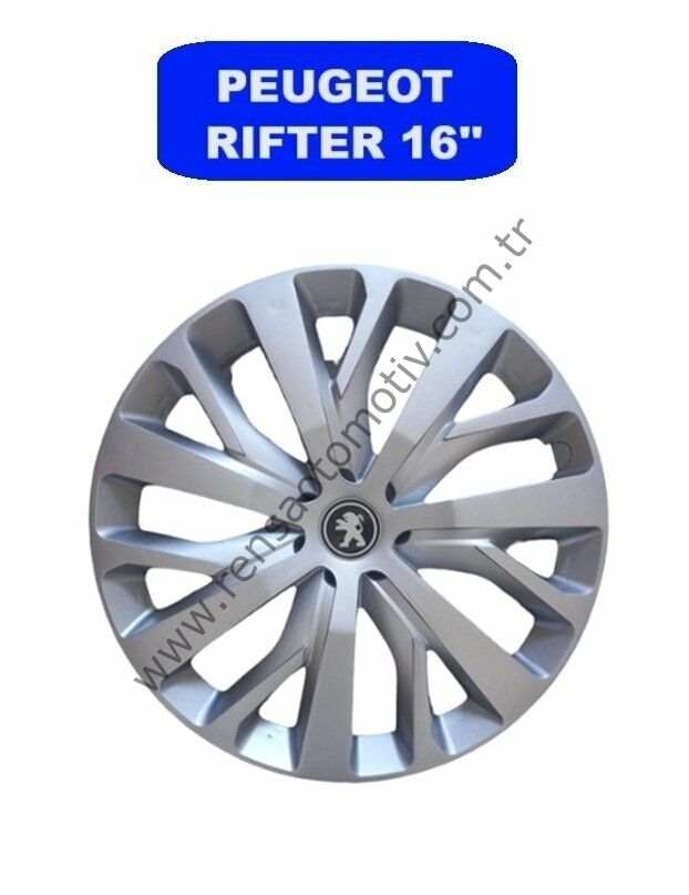 JANT KAPAK 16'' inç TAKIM (4 ADET) PEUGEOT RIFTER