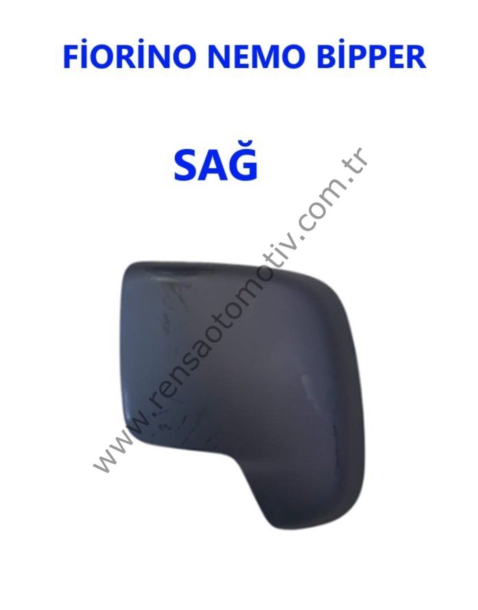DİKİZ AYNA KAPAĞI SAĞ SİYAH RENK FİORİNO BİPPER NEMO 07-