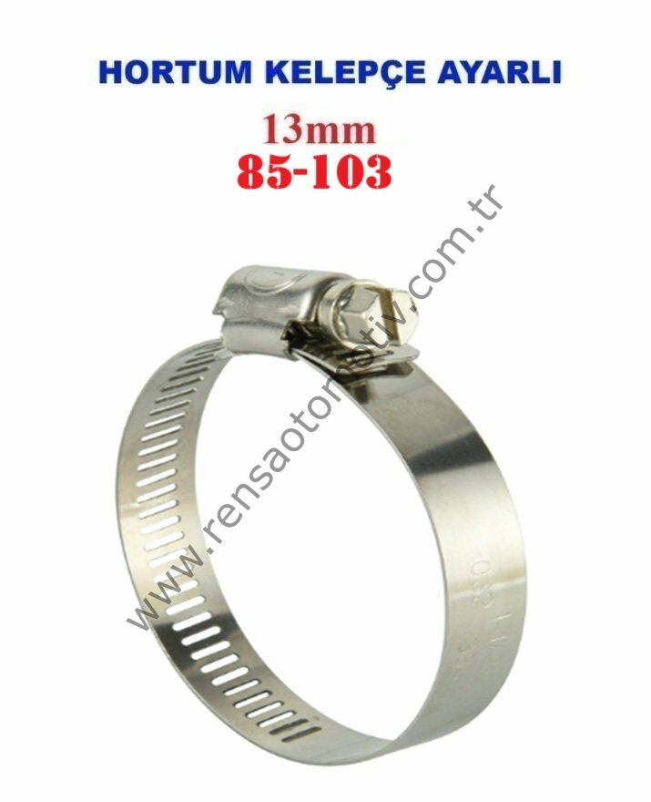 HORTUM KELEPÇE AYARLI 85-103 13mm