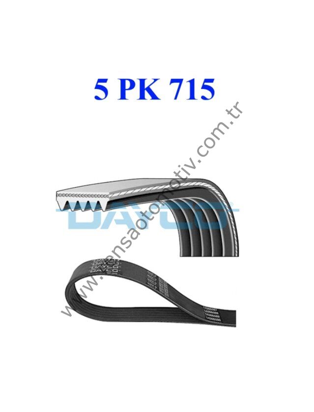 5PK715 V KAYIŞI PARTNER 106 BERLINGO SAXO 1.1 1.4 1.6 8V 96-