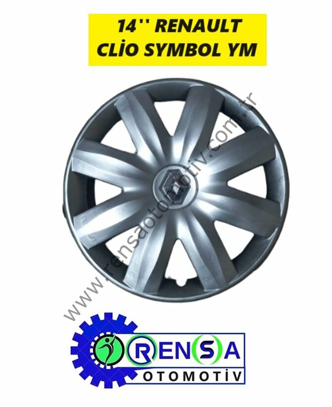 JANT KAPAK 14'' inç TAKIM (4 ADET) RENAULT CLİO SYMBOL YM