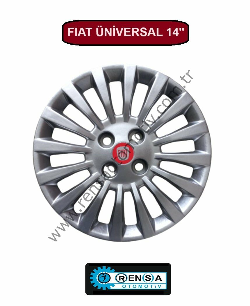 JANT KAPAK 14'' inç TAKIM (4 ADET) FIAT ÜNİVERSAL