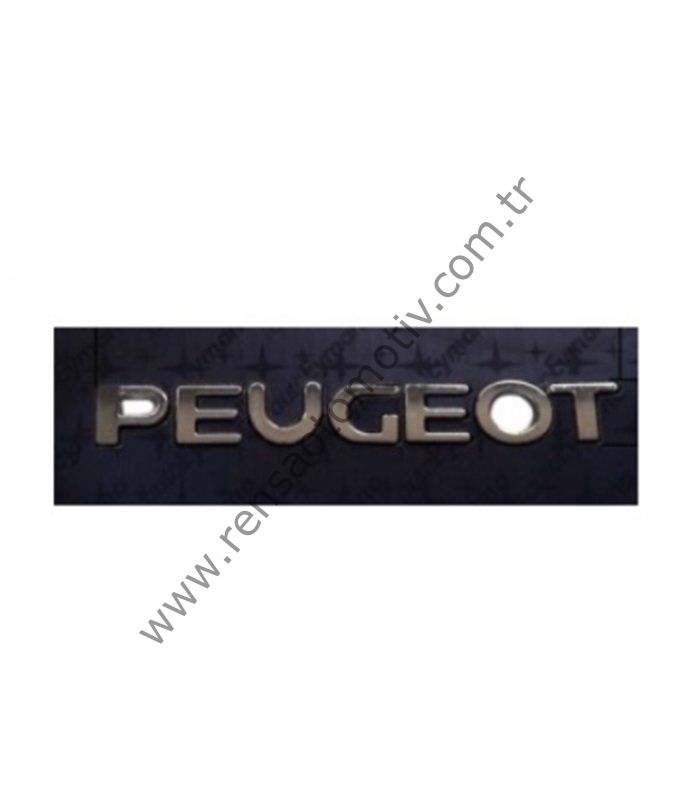 ARKA BAGAJ YAZI PEUGEOT 307 ''PEUGEOT''