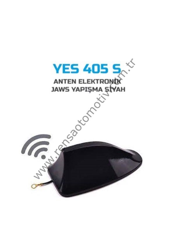 ANTEN BALIK SIRTI ELEKTRONİK JAWS YAPIŞMA SİYAH