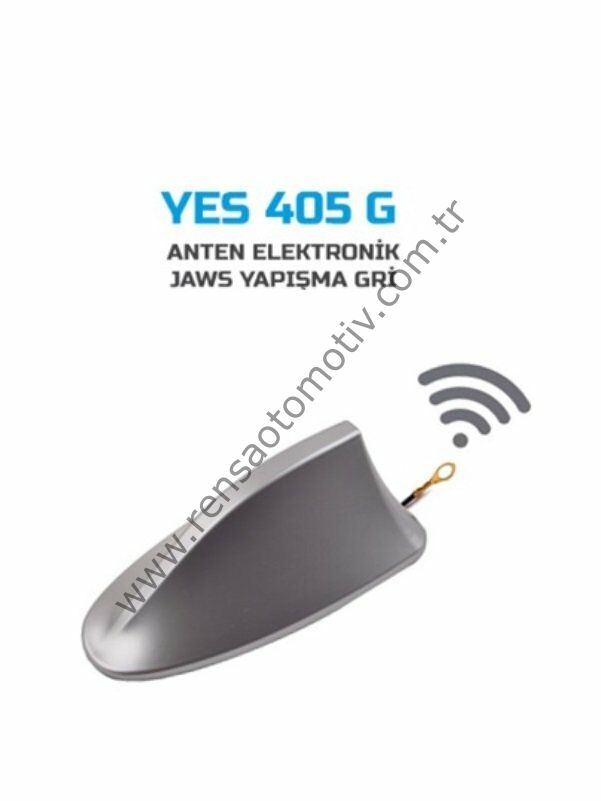 ANTEN BALIK SIRTI ELEKTRONİK JAWS YAPIŞMA GRİ