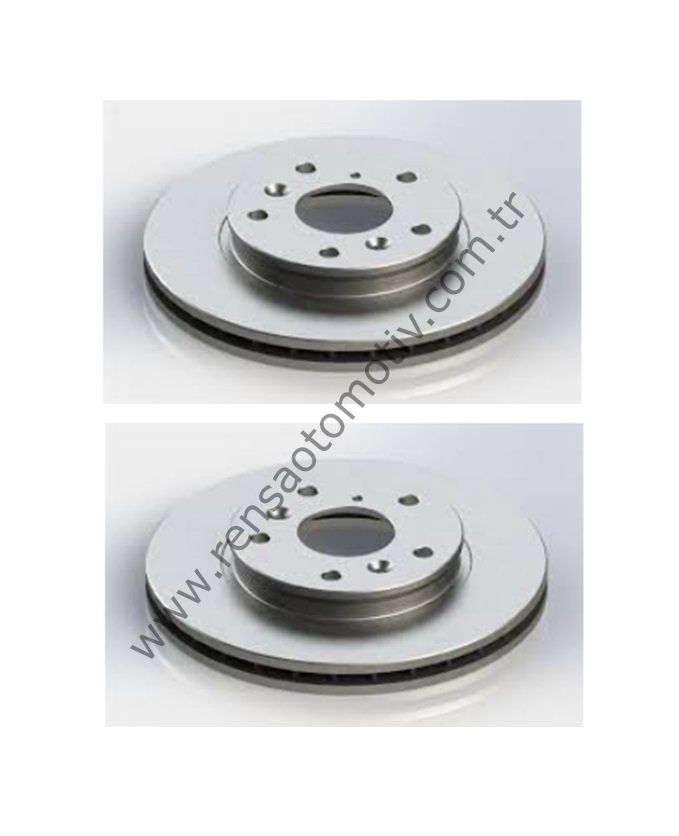 FREN DİSK ARKA TAKIM 2 ADET DÜZ RULMANSIZ ( 4 Delik 249mm) 308 08- 408 C4 II DS4 08-