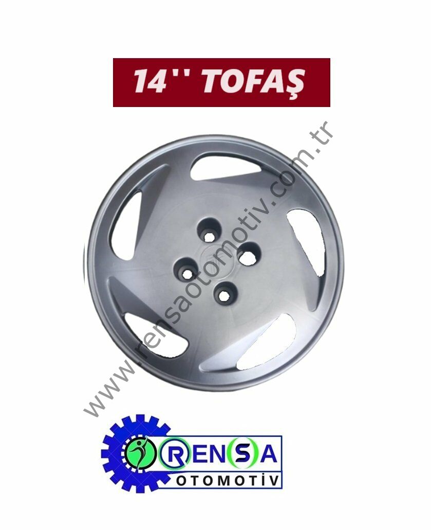 JANT KAPAK 14'' inç TAKIM (4 ADET) TOFAŞ