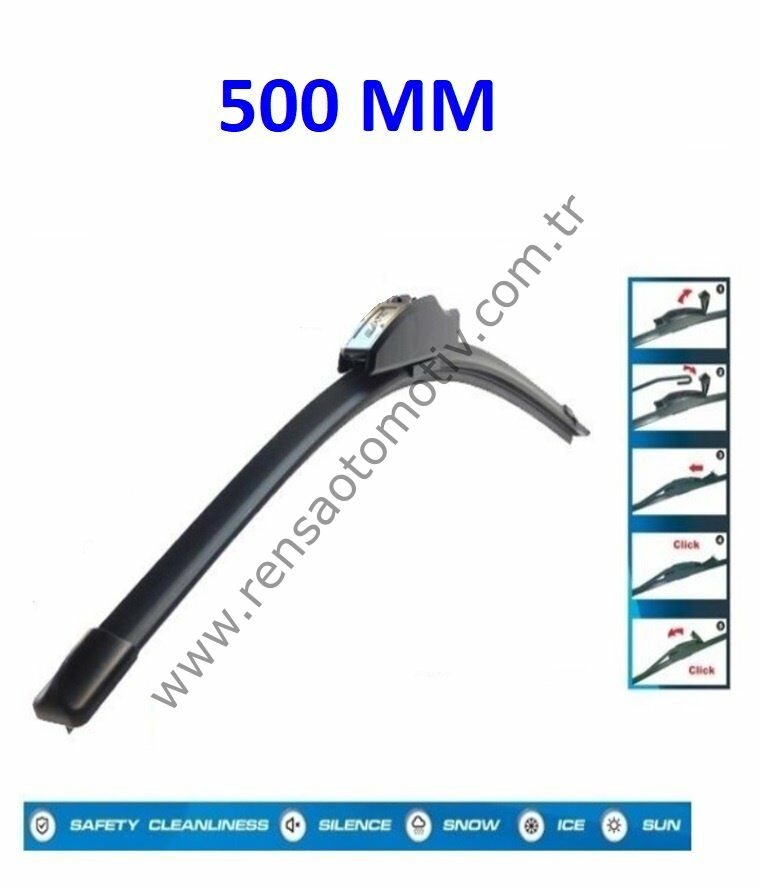 SİLECEK SÜPÜRGESİ MUZ TİPİ ÜNİVERSAL 20'' 500 MM