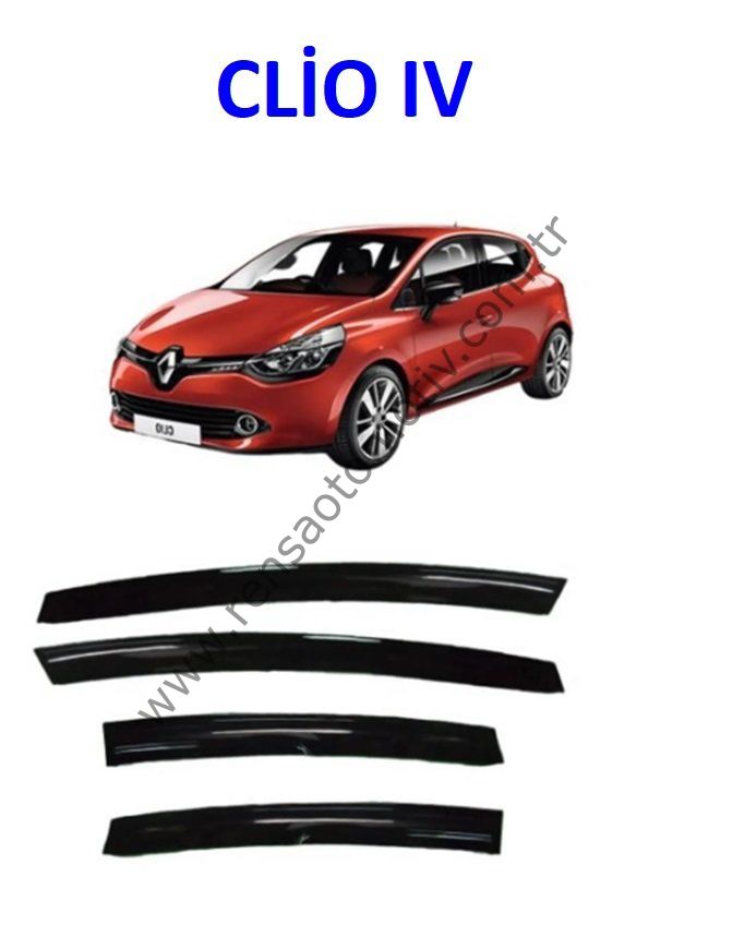 CAM RÜZGARLIK ÖN VE ARKA TAKIM RENAULT CLIO IV 2012-