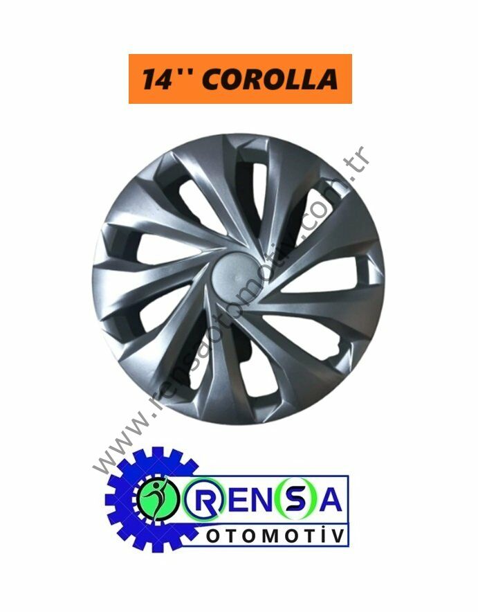 JANT KAPAK 14'' inç TAKIM (4 ADET) TOYOTA COROLLA
