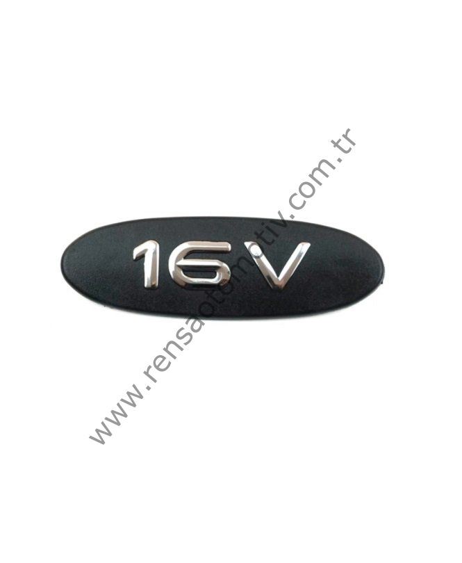 OVAL ÇITA YAZI ^^16 V^^ RENAULT CLİO KANGOO