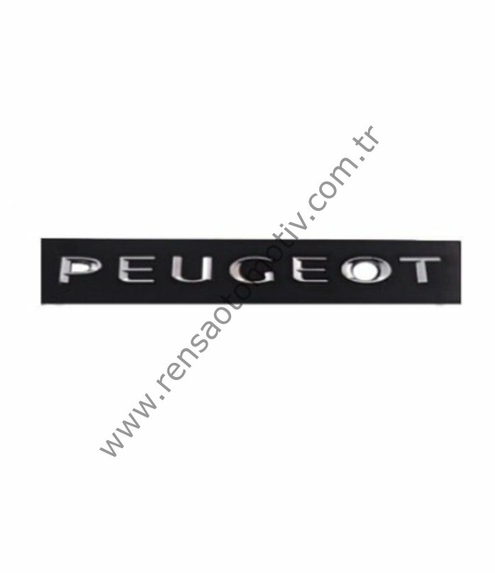 ARKA BAGAJ YAZI PEUGEOT 301 508 ''PEUGEOT'' YAZI