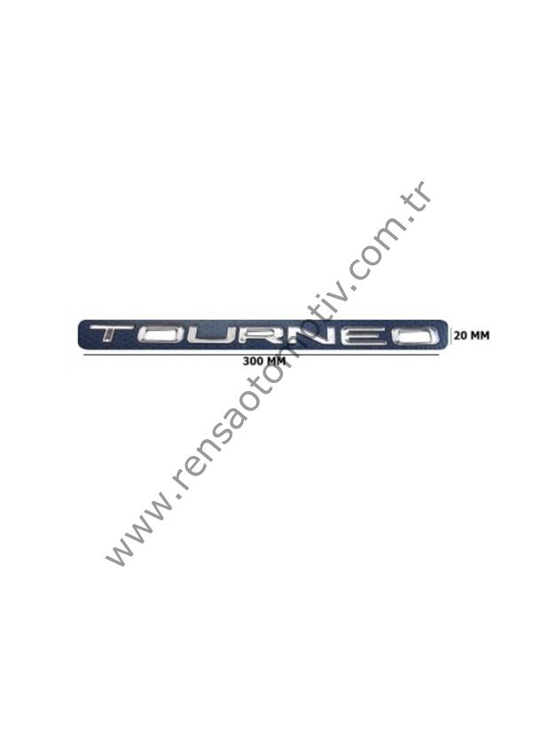 ARKA BAGAJ YAZI FORD CUSTOM COURIER CONNECT '' TOURNEO ''