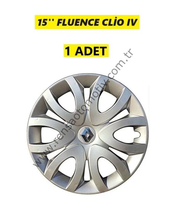 JANT KAPAK 15'' inç (1 ADET) RENAULT FLUENCE CLİO IV