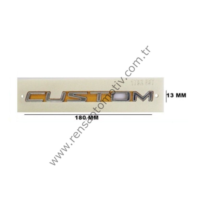 BAGAJ YAZI FORD TRANSIT TORNEO CUSTOM ''CUSTOM''
