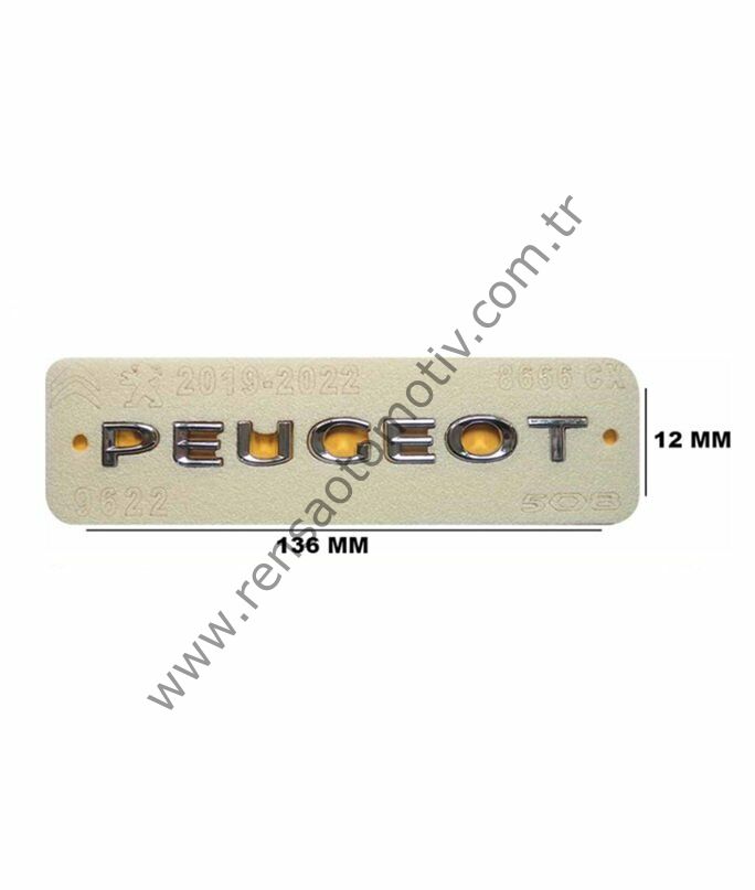 BAGAJ YAZI PEUGEOT 508 2019-2022 ''PEUGEOT''