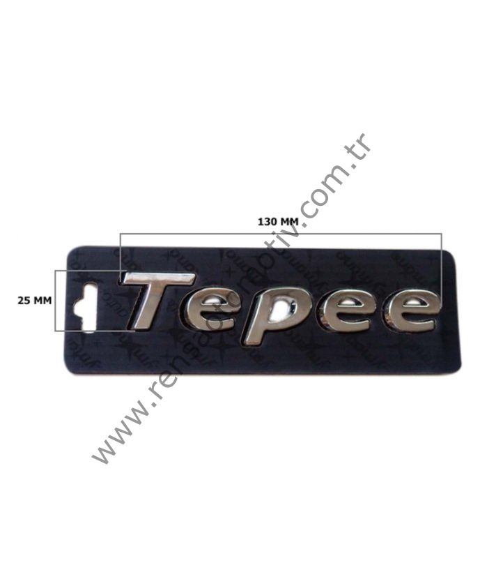 BAGAJ YAZI PEUGEOT PARTNER TEPEE BÜYÜK 130mm ''Tepee''